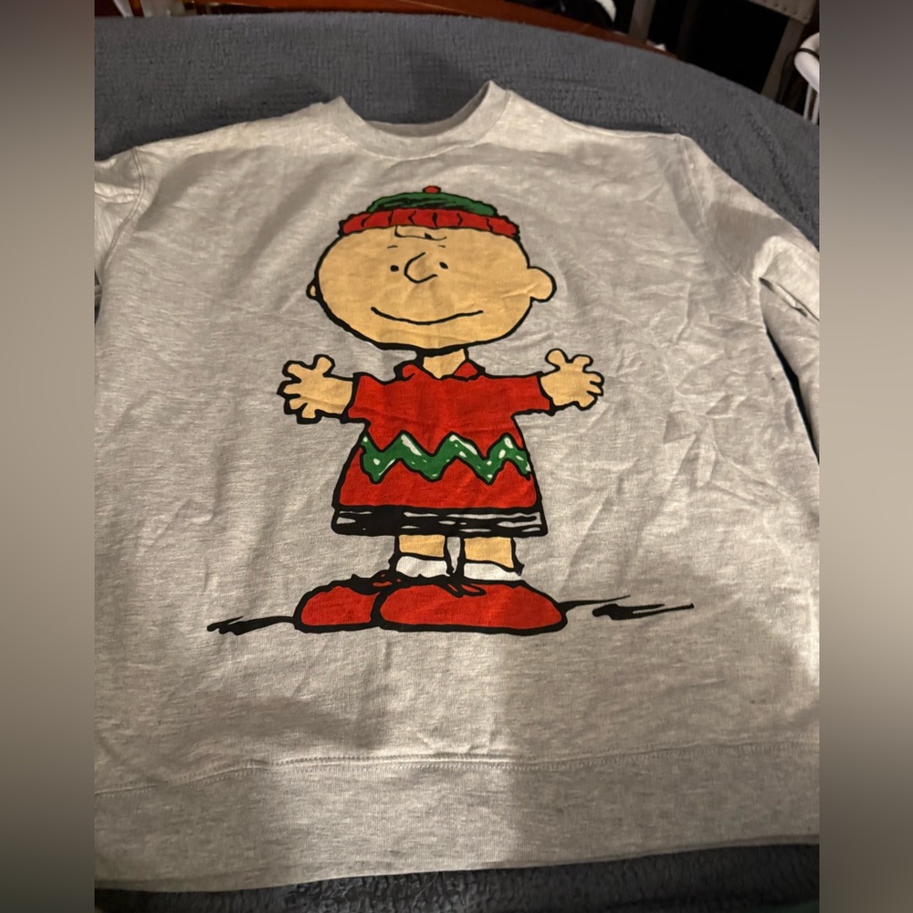 Peanuts Gray Sweatshirt